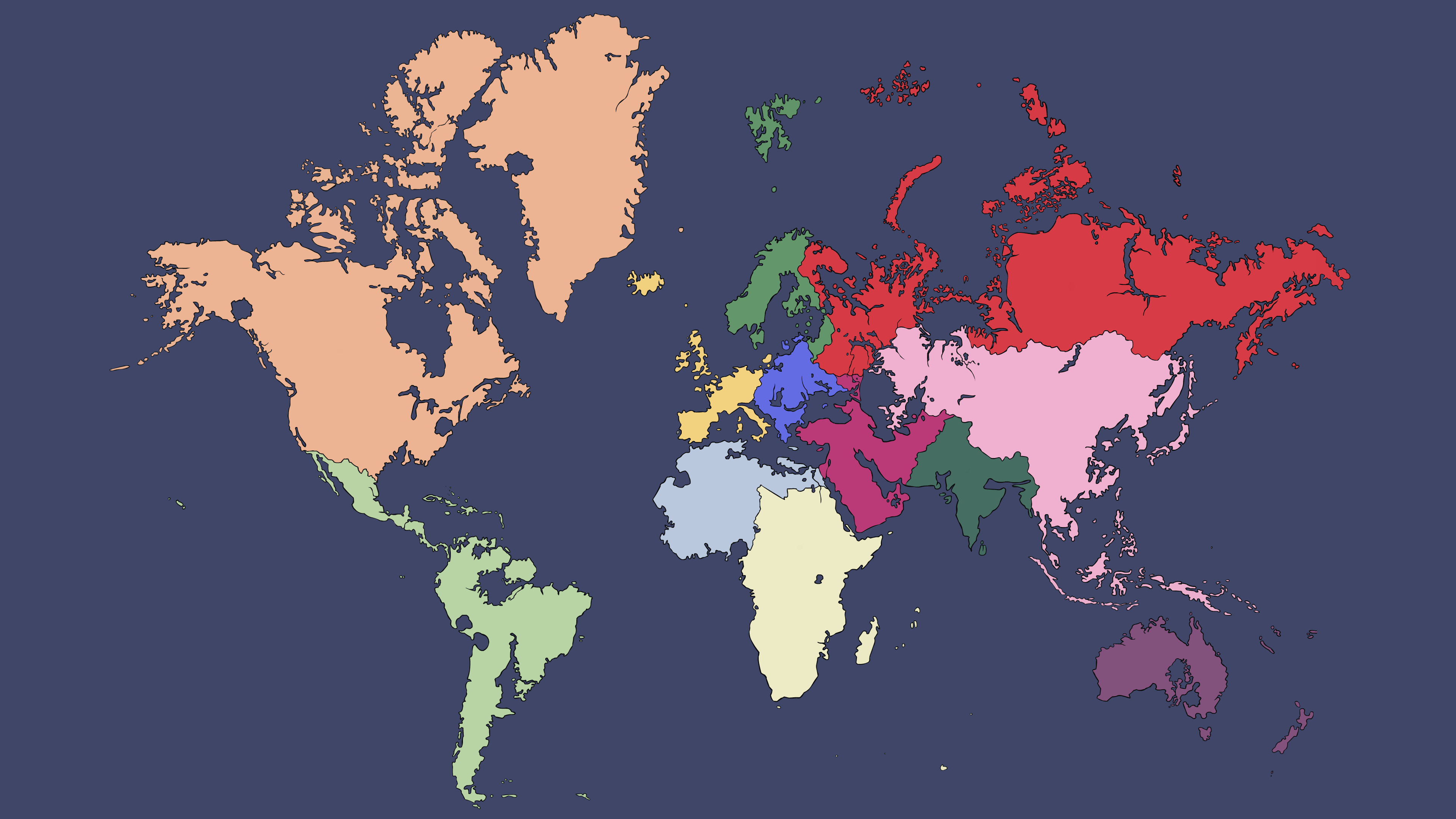Карта світу ETER